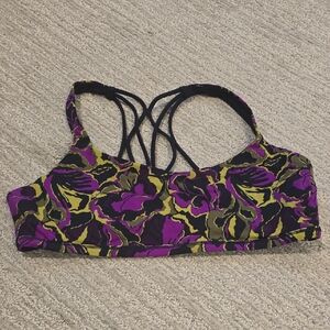 Lululemon Strappy Floral Bra